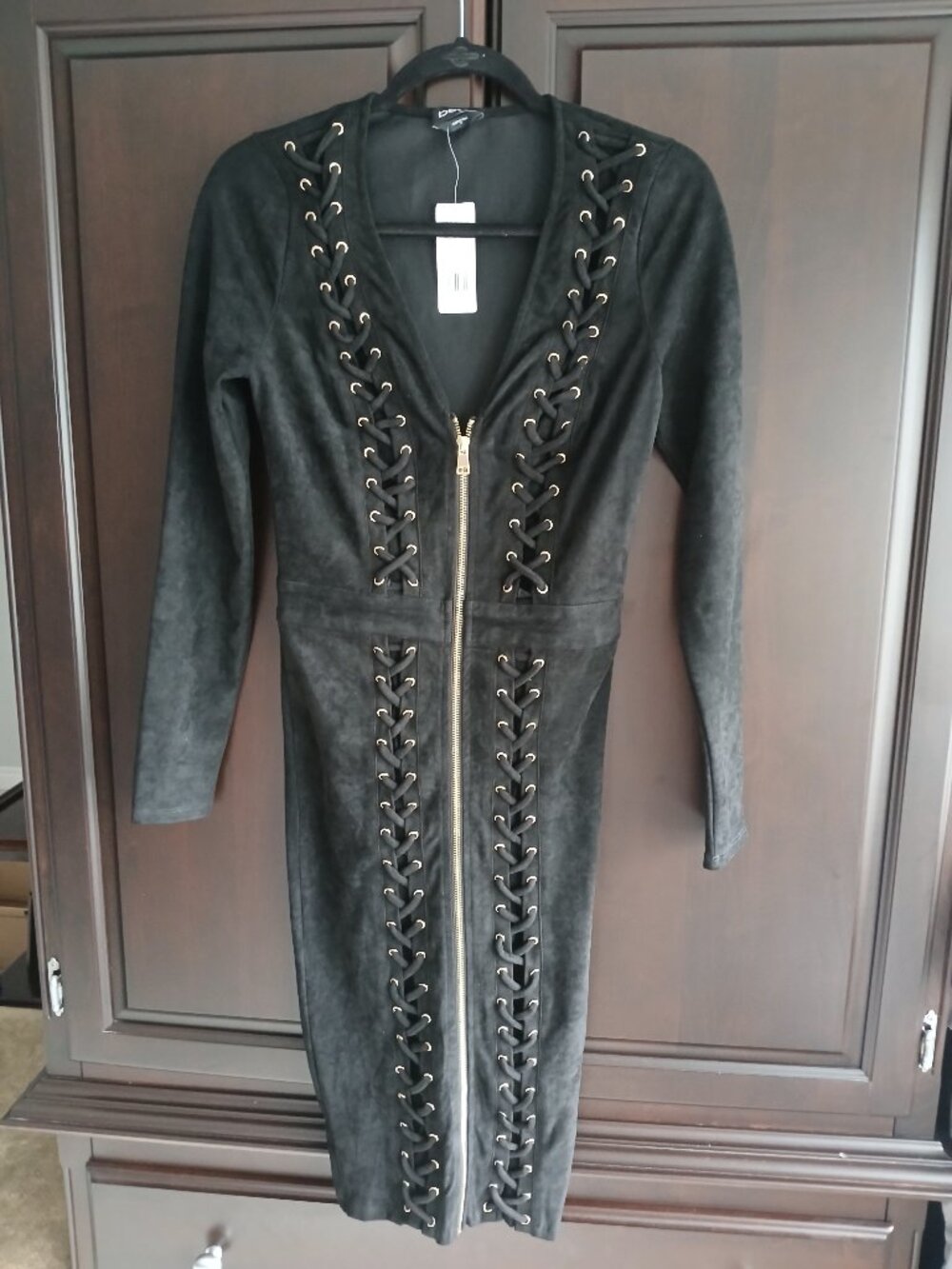 bebe Size S Black Dress